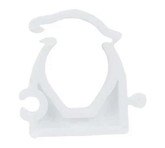 Крепление настен.  одинарн. PP-R D  32 с защелкой (белое) Valfex 10160032